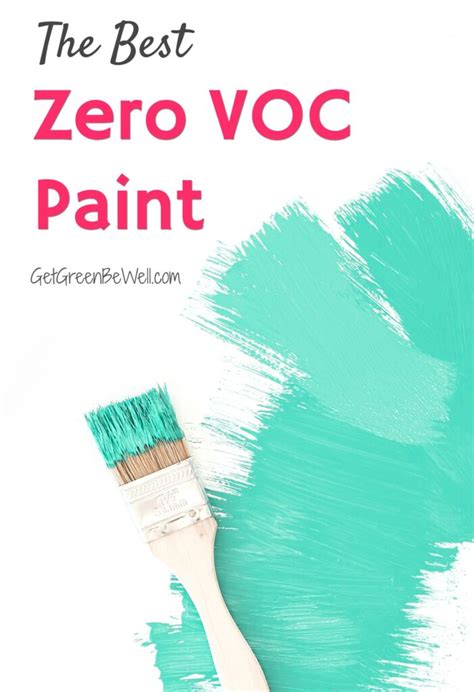 Best Zero VOC Paint Brands - Get Green Be Well