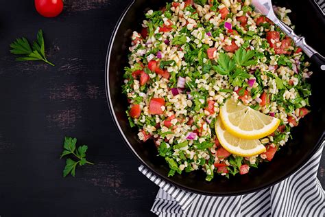 Tabouli Bulgur Wheat Salad with Parsley and Mint » Foodom