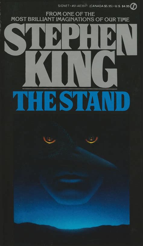 Cover to Stephen King's "The Stand," Don Brautigam, 1980 | Stephen king books, Stephen king ...