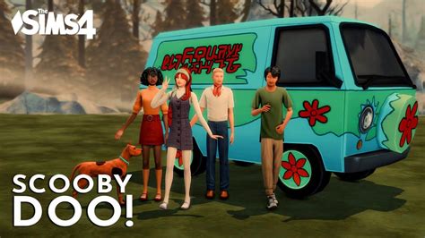 Scooby Doo Character Speed Build - CC - The Sims 4 - YouTube