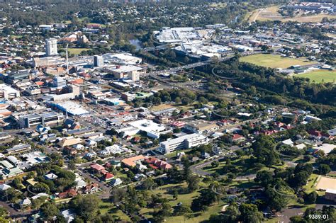 Aerial Photo Ipswich CBD QLD Aerial Photography