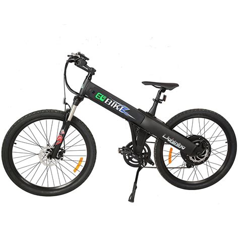 E-go Electric Bike Matt Black Electric Bicycle Mountain 500w - GearScoot