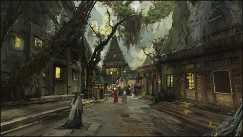 ArtStation - Town Street 02