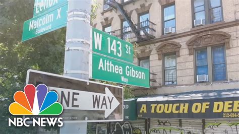 Tennis Pioneer Althea Gibson Honored With NYC Street - The Global Herald