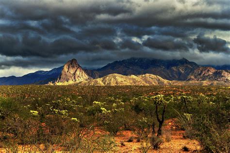 Santa Rita Mountains Winter Light Photograph by Chance Kafka - Pixels