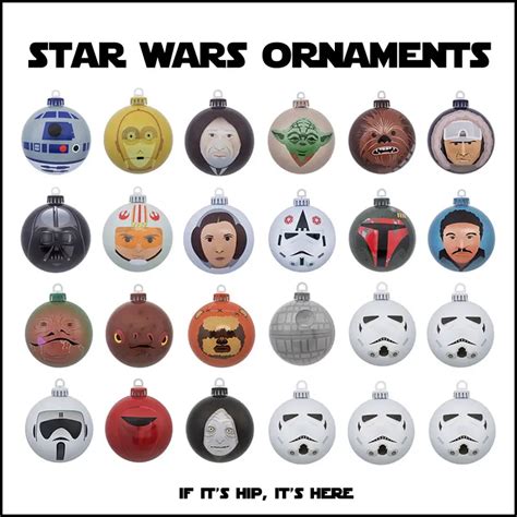 Star Wars Christmas Ornaments With Design Appeal