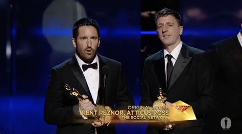 NINE INCH NAILS' Trent Reznor & Atticus Ross Receive Two Academy Award Nominations