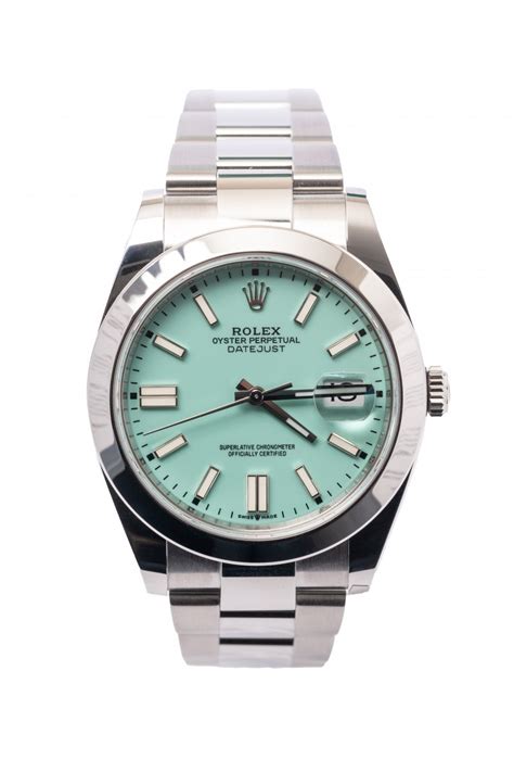 Rolex - Rolex Datejust Custom Tiffany Dial