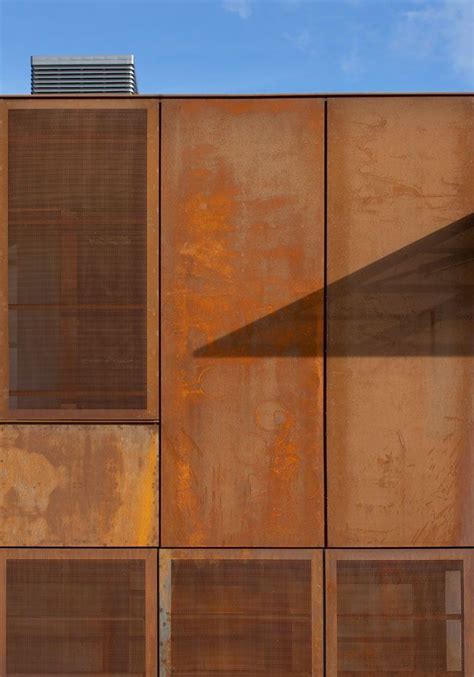 Corten Steel Sheets | Steel architecture, Metal facade, Exterior cladding