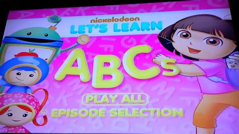 nickelodeon LET'S LEARN- ABCs - YouTube