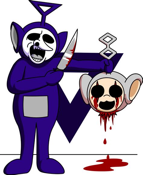 Slendytubbies Tinky Winky Fan Art