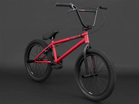 Flybikes "Electron" 2017 BMX Bike - Flat Red | LHD | kunstform BMX Shop ...