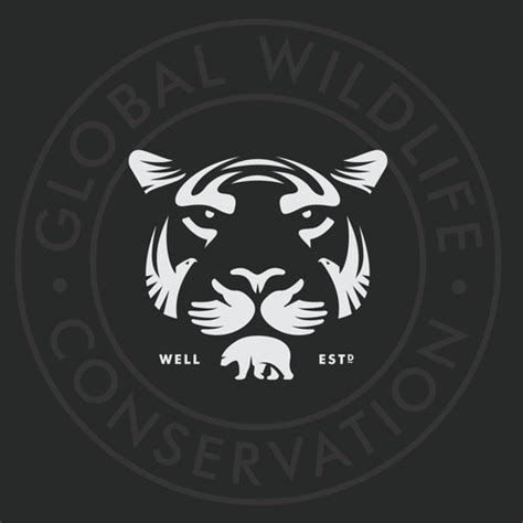 Create a logo for an innovative wildlife conservation organization ...