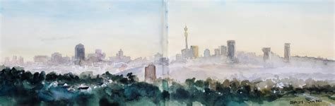 Joburg Skyline from the South – John Philip