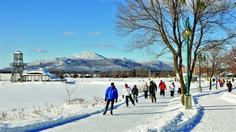 Downtown Magog: A popular site this winter - Sherbrooke Record