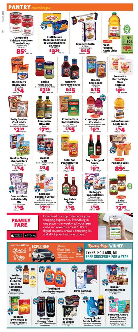 Family Fare Weekly Ad Oct 18 – Oct 24, 2020