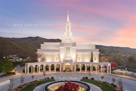 bountiful-temple-aerial-spring-sunset - LDS Temple Pictures