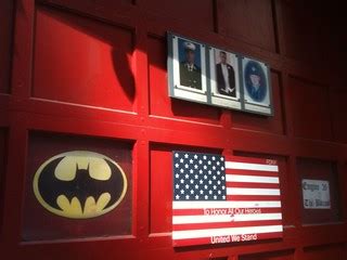 Batman Logo on Midtown Firehouse | Paulo O | Flickr