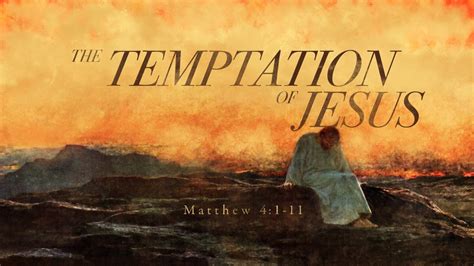 The Temptation of Jesus (Matthew 4:1-11) - YouTube