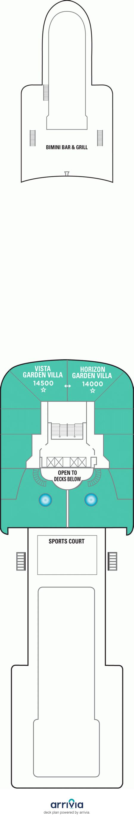 Norwegian Dawn Deck Plans - Norwegian Cruise Line Norwegian Dawn Deck ...