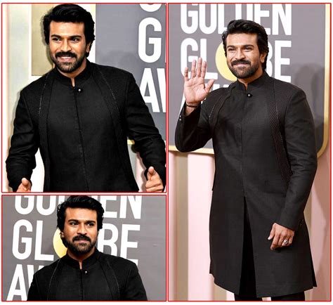 Ram Charan Steals The Show At Golden Globe Awards Event | cinejosh.com