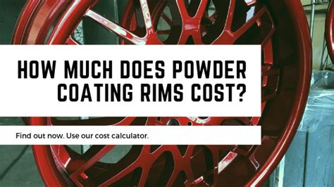 powder coat rims | refinishing cost calculator | Maui Powder Works