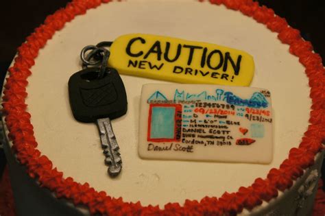 Driver's Permit Cake - CakeCentral.com