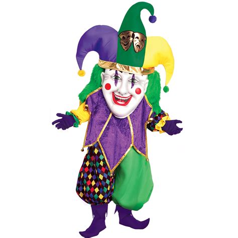 Parade Jolly Jester Adult Costume - PartyBell.com