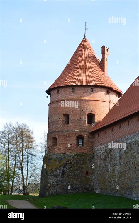 Trakai castle, Lithuania Stock Photo - Alamy