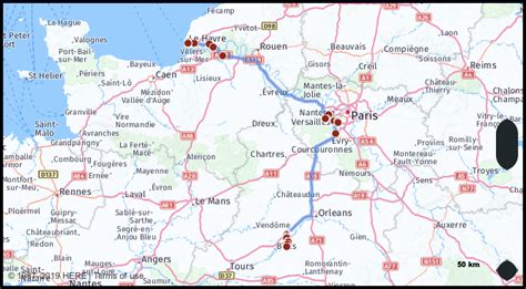 What is the distance from Le Havre France to Chambord France? Google Maps Mileage, Driving ...