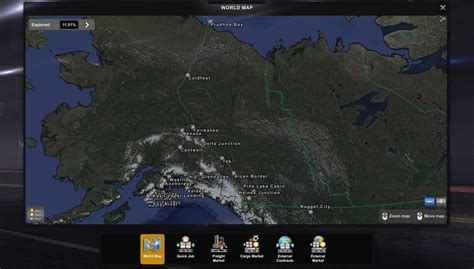 Alaska Map for ATS 1.49 Mod - ATS Mod | American Truck Simulator Mod