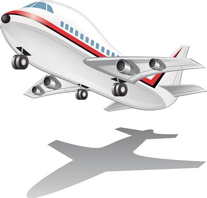 Take Off Plane Stock Illustration - Download Image Now - iStock