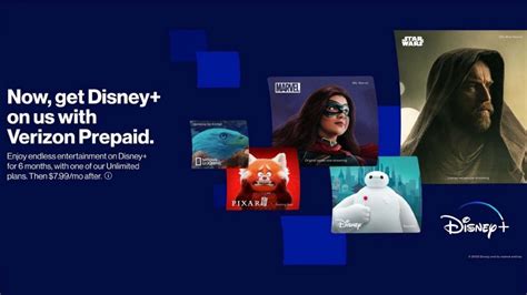 Verizon Offering Free Disney+ For 6 Months With Prepaid Unlimited Plans ...