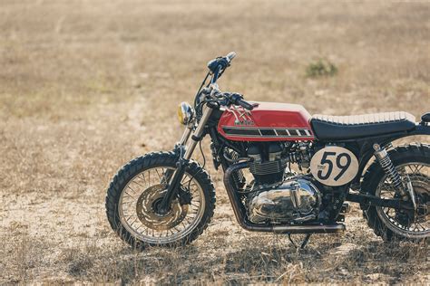 Dirt Is Good: A rough and ready scrambler Triumph | Bike EXIF