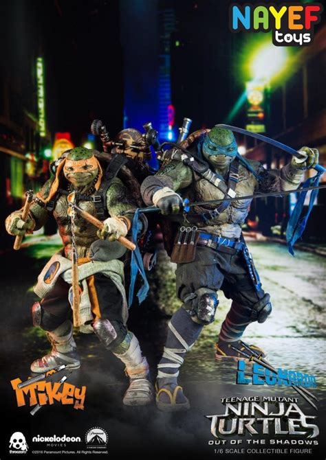 Teenage Mutant Ninja Turtle Out of the Shadows Bundle 4 Sixth Scale Figures – NayefToys