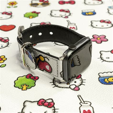 Handmade Hello Kitty Apple Watch Band | CustomizerDepot