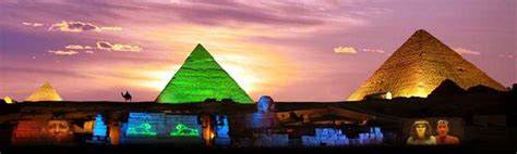 Sound and Light Show Pyramids | Pyramid Light Show - Luxor and Aswan Travel