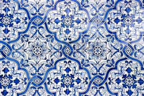 Carreaux typiquement portugais, azulejos avec motif