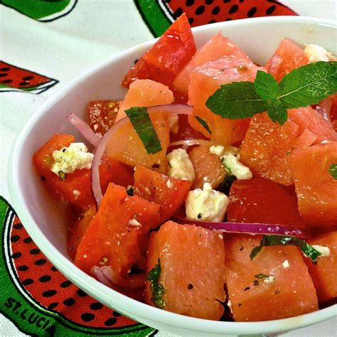 Tomato Watermelon Salad Recipe