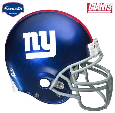 New York Giants Helmet Fathead NFL Wall Graphic