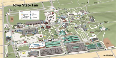 Iowa State Fairgrounds Map and Brochure (2019 - 2022 ...