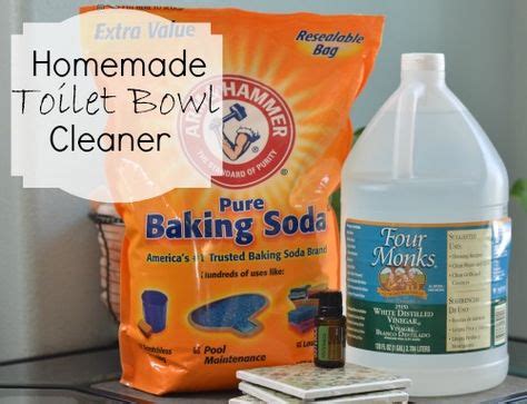 Homemade Toilet Bowl Cleaner - Baking Soda, Vinegar, and Melaleuca ...