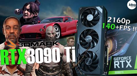 Gigabyte GeForce RTX™️3090Ti Gaming OC 24GB Benchmark | Comparison with ...