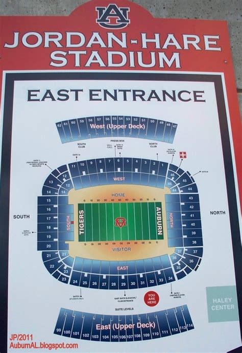 Auburn Tigers Football Stadium Seating Chart - Stadium Seating Chart