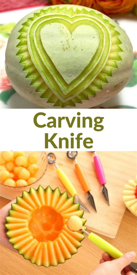 Creative Fruit Carving Knife | Fruit carving knife, Fruit carving, Fruit