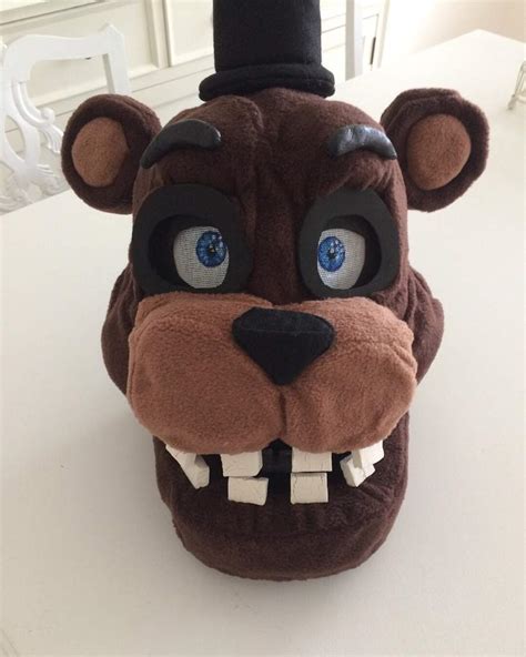 Freddy cosplay mask [Finished!] | Five Nights At Freddy's Amino