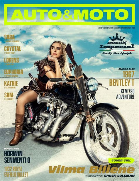 Auto & Moto Magazine - January 2023 - Vilma Biliene - Exclusive