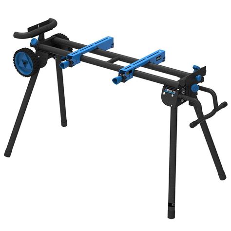 Delta Universal Rolling Mobile Miter Saw Stand 36-137 - The Home Depot