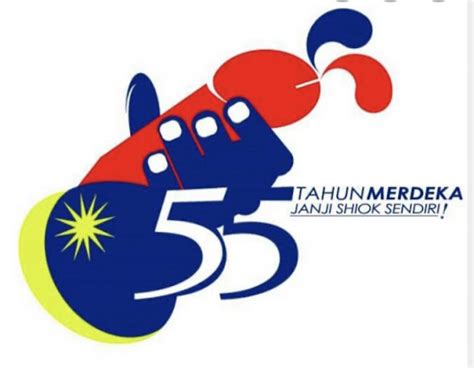 Logo Kemerdekaan Malaysia Ke 55 Tahun - Mantan Jancok