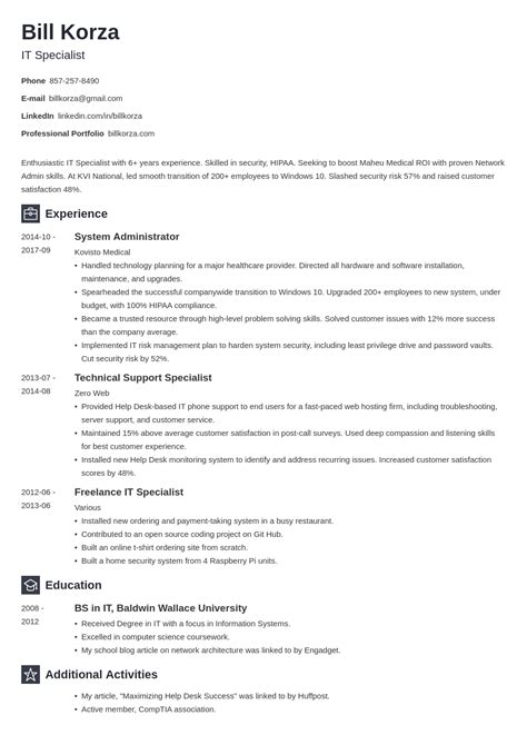 18+ Professional Resume Profile Examples for Any Job